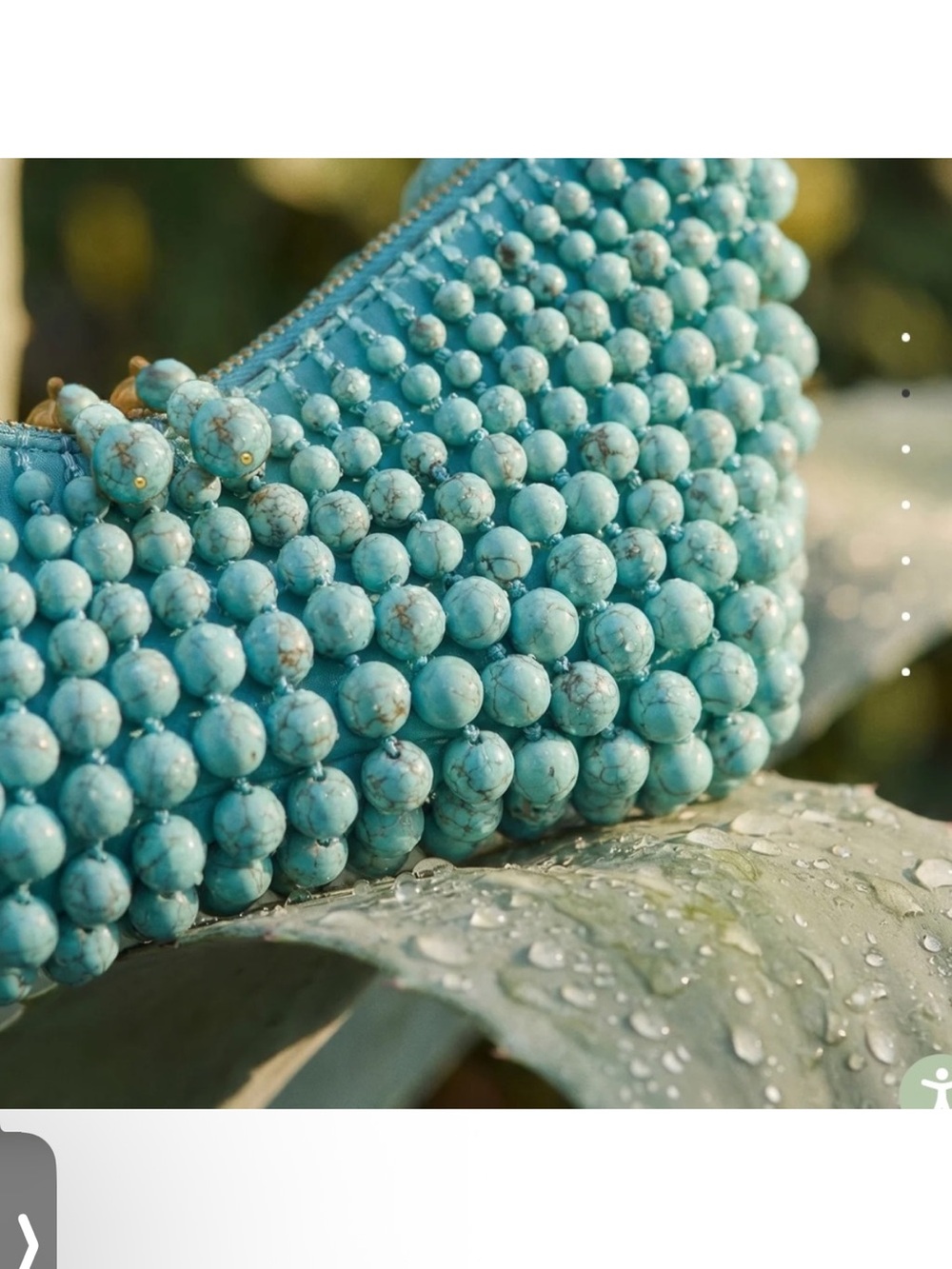 Cult Gaia Mercier Beaded Shoulder Bag - Picture 3 of 5